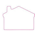 Medium Stik-Withit  Stock Die-Cut House Notepad